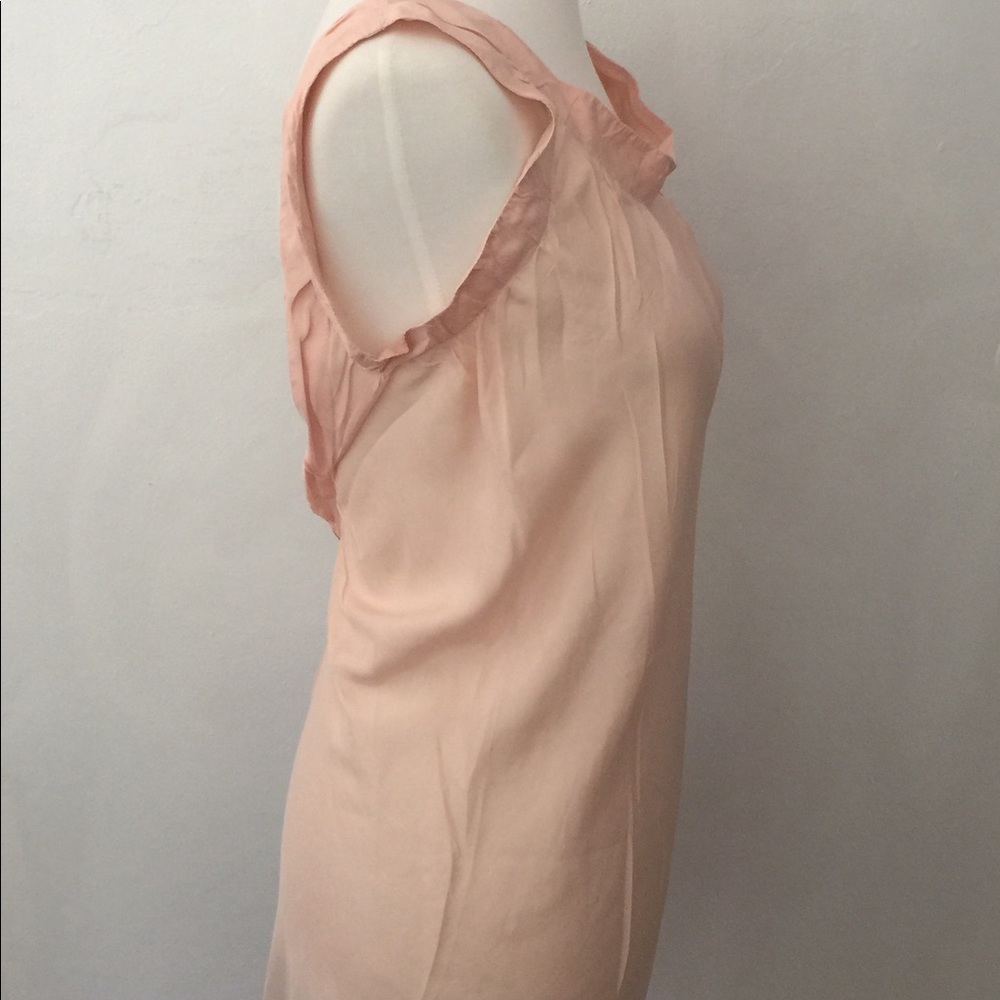 MARNI Blush Silk Tunic Low Back Romantic